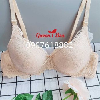 029L Áo ngực ren màu da đẹp Boya mút mỏng nhẹ không gọng nâng ngực
