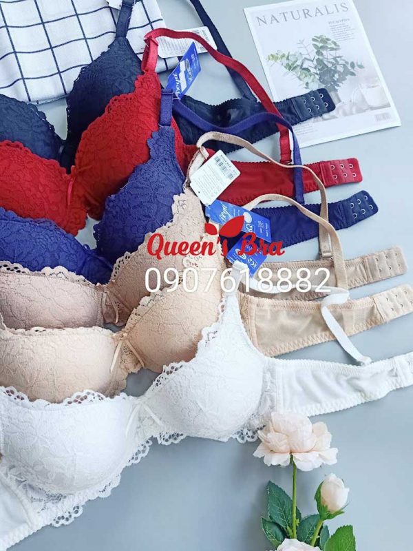 029L Áo ngực ren màu da đẹp Boya mút mỏng nhẹ không gọng nâng ngực