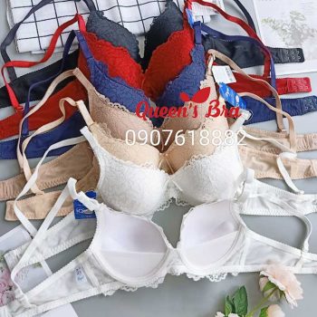 029L Áo ngực ren màu da đẹp Boya mút mỏng nhẹ không gọng nâng ngực