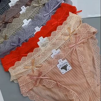 Set 10 quần lót nữ lưới viền ren siêu mềm, kiểu dáng xinh xắn dễ thương lắm nha các chị ơi